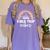 School Bus Trip Vibes Students Teachers Students Field Trip Women's Comfort Colors T-Shirt Violet