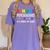 School Psychologist Is a Work Of Heart Teacher LSSP Doctor Women's Comfort Colors T-Shirt Violet