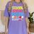 School Social Worker Teacher Caseworker Public Servant LSW Women's Comfort Colors T-Shirt Violet School Social Worker Teacher Caseworker Public Servant LSW Women's Comfort Colors T-Shirt Violet