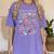 Science Teacher Alphabet Science Is All Around Us Teacher Women's Comfort Colors T-Shirt Violet