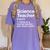 Science Teacher Definition Back To School First Day Women's Comfort Colors T-Shirt Violet