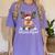 Science Teacher Squad Reindeer Christmas Teacher Xmas Lights For Men Women Women's Comfort Colors T-Shirt Violet Science Teacher Squad Reindeer Christmas Teacher Xmas Lights For Men Women Women's Comfort Colors T-Shirt Violet