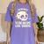 Science Teachers Love Brains Teachers Halloween Women's Comfort Colors T-Shirt Violet