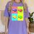 Scooter Physical Education PE Gym Teacher Women's Comfort Colors T-Shirt Violet