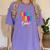 Second Grade Crew 2nd Back To School Teacher Team Squad Women's Comfort Colors T-Shirt Violet