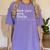 Show Your Work Thanks Math Teacher Women's Comfort Colors T-Shirt Violet