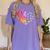 Sign Language Heart ASL For Deaf Teacher Women's Comfort Colors T-Shirt Violet Sign Language Heart ASL For Deaf Teacher Women's Comfort Colors T-Shirt Violet