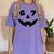 Six Seven Halloween Costume For Students Teachers 6 7 Women's Comfort Colors T-Shirt Violet