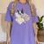 Sleepy Boston Terrier Pajama Men Women Kids Women's Comfort Colors T-Shirt Violet