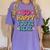 So Happy You’Re Here Groovy Retro Positivity Women Teacher Women's Comfort Colors T-Shirt Violet So Happy You’Re Here Groovy Retro Positivity Women Teacher Women's Comfort Colors T-Shirt Violet