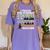 Social Studies Teacher Teach Scariest Zombies On Graveyard For Men Women Women's Comfort Colors T-Shirt Violet