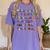 SPANISH ALPHABET MAESTRA SPANISH TEACHER Women's Comfort Colors T-Shirt Violet