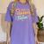 Spanish Teacher Maestra Dimelo En Espanol Por Favor Women's Comfort Colors T-Shirt Violet