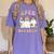 SPED Boo Crew Halloween Floral Ghost Special Ed SPED Teacher For Men Women Kids Women's Comfort Colors T-Shirt Violet