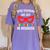 SPED Teacher Are Just Superheroes Disguise Special Education Women's Comfort Colors T-Shirt Violet SPED Teacher Are Just Superheroes Disguise Special Education Women's Comfort Colors T-Shirt Violet