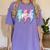 SPED Teacher Squad Lightning Bolt Special Education Women's Comfort Colors T-Shirt Violet SPED Teacher Squad Lightning Bolt Special Education Women's Comfort Colors T-Shirt Violet