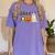 Spooky Ghost Boston Terrier Pumpkin Halloween Dog Lover Women's Comfort Colors T-Shirt Violet