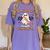 In My Spooky Math Teacher Era Groovy Retro Halloween Costume For Men Women Women's Comfort Colors T-Shirt Violet In My Spooky Math Teacher Era Groovy Retro Halloween Costume For Men Women Women's Comfort Colors T-Shirt Violet