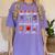 Spooky Syllables Teacher Halloween Educational Kids Women's Comfort Colors T-Shirt Violet Spooky Syllables Teacher Halloween Educational Kids Women's Comfort Colors T-Shirt Violet