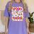 Spooky Teacher Ghost Pencil Teacher Halloween Teacher Women's Comfort Colors T-Shirt Violet Spooky Teacher Ghost Pencil Teacher Halloween Teacher Women's Comfort Colors T-Shirt Violet