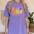 Spooky Teacher Halloween Ghost Fall Autumn Season Women Women's Comfort Colors T-Shirt Violet