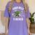 Star Wars Yoda Best Teacher Icons Women's Comfort Colors T-Shirt Violet
