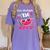 Our Students Are One In A Melon Teacher Watermelon Summer Women's Comfort Colors T-Shirt Violet Our Students Are One In A Melon Teacher Watermelon Summer Women's Comfort Colors T-Shirt Violet