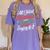 Students Saying 6-7 67 Six Seven Teacher Christmas Women's Comfort Colors T-Shirt Violet