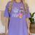 Being A Substitute Teacher Substitute Teaching Women's Comfort Colors T-Shirt Violet
