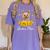 Sunflower Yorkie Mom Dog Lover Women's Comfort Colors T-Shirt Violet