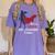 This Is My Super ESL Teacher Costume Lazy Halloween Women's Comfort Colors T-Shirt Violet This Is My Super ESL Teacher Costume Lazy Halloween Women's Comfort Colors T-Shirt Violet