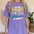 Super Teacher By Day Super Tired By Night Superheroes School Women's Comfort Colors T-Shirt Violet