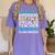 Superhero & Special Education Teacher Men Women Women's Comfort Colors T-Shirt Violet