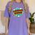 Superhero Teacher Retro Comic Teaching Superpower Women's Comfort Colors T-Shirt Violet Superhero Teacher Retro Comic Teaching Superpower Women's Comfort Colors T-Shirt Violet
