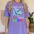 It Takes A Lot Of Sparkle To Be A Teacher Rainbow Fish For Men Women Women's Comfort Colors T-Shirt Violet
