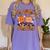 I Teach The Coolest Pumpkins In The Patch Teacher Halloween Women's Comfort Colors T-Shirt Violet