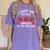 I Teach The Cutest Apples In The Orchard Cute Fall Teacher Women's Comfort Colors T-Shirt Violet I Teach The Cutest Apples In The Orchard Cute Fall Teacher Women's Comfort Colors T-Shirt Violet