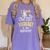 I Teach The Cutest Bees In The Beehive Kindergarten Teacher Women's Comfort Colors T-Shirt Violet