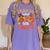 I Teach The Cutest Little Turkeys Teacher Thanksgiving Women's Comfort Colors T-Shirt Violet I Teach The Cutest Little Turkeys Teacher Thanksgiving Women's Comfort Colors T-Shirt Violet
