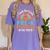 I Teach The Cutest Pre-K Pumpkin Teacher Student Halloween Women's Comfort Colors T-Shirt Violet