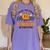I Teach The Cutest Pumpkins In The Patch Groovy Teacher Fall Women's Comfort Colors T-Shirt Violet