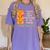 I Teach The Cutest Pumpkins In The Patch Infant Teacher Women's Comfort Colors T-Shirt Violet