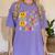 I Teach The Cutest Pumpkins Preschool Teacher Halloween Women's Comfort Colors T-Shirt Violet