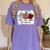 Teach Love Inspire Pre-k Teacher Apple Leopard Red Plain Women's Comfort Colors T-Shirt Violet Teach Love Inspire Pre-k Teacher Apple Leopard Red Plain Women's Comfort Colors T-Shirt Violet