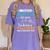 I Teach Math Because Science Teachers Need Heroes Too Women's Comfort Colors T-Shirt Violet