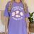 I Teach The Smartest Axolotls Cute Teacher Axolotl Women's Comfort Colors T-Shirt Violet