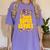 I Teach Super Heroes Comic Book Hero Teacher School Women's Comfort Colors T-Shirt Violet
