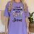 I Teach Tiny Humans About Jesus Sunday School Teacher Women's Comfort Colors T-Shirt Violet