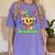 Teacher Back To School Color In Kindness Crayon Pencil Women's Comfort Colors T-Shirt Violet