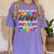 Teacher We Are Like A Box Of Crayons Back To School Women's Comfort Colors T-Shirt Violet Teacher We Are Like A Box Of Crayons Back To School Women's Comfort Colors T-Shirt Violet